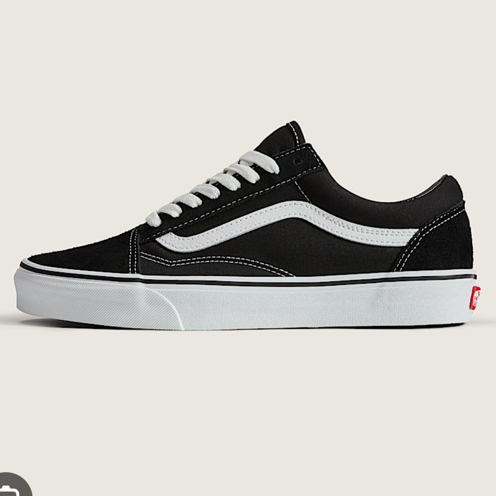 Old Skool Vans Black & White